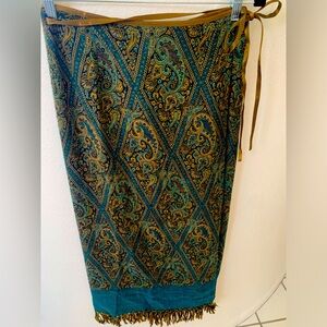 It’s a wrap, skirt that is.